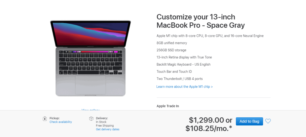 the best macbook - Macbook pro M1