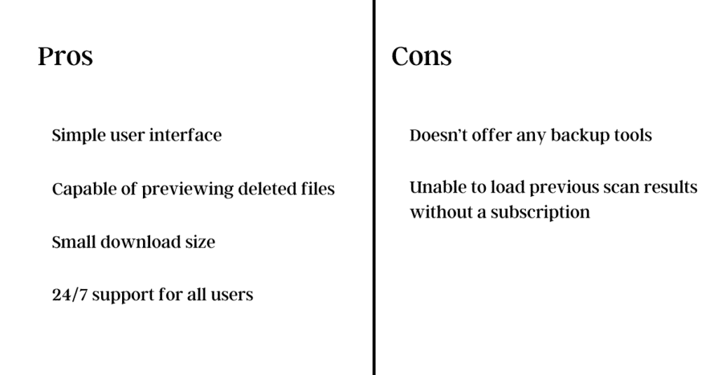How Can I Recover My Data for Free? 5 Pros and cons 4