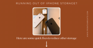 iPhone storage what is other