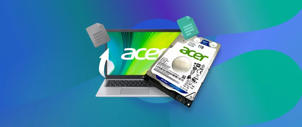 acer laptop data recovery or data migration assistance