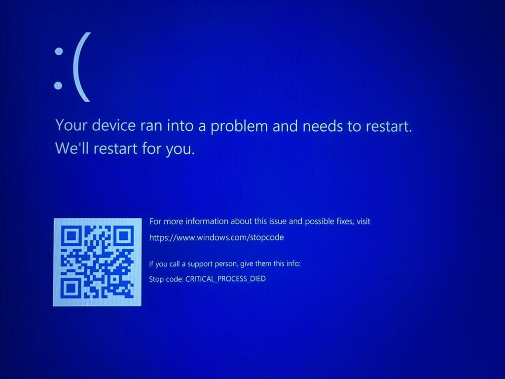 aftershock laptop is unable to boot windows 10 2