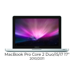 MacBook Pro Core 2 Duoi5i7 17